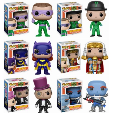 Figura Funko Pop! DC Héroes Batman Classic TV Series Mr. Freeze Modelo 185| 13630