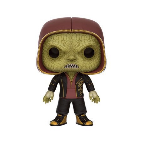Figura Funko Pop! DC Héroes Escuadrón Suicida Killer Croc (Hooded) Modelo 150 | 11438