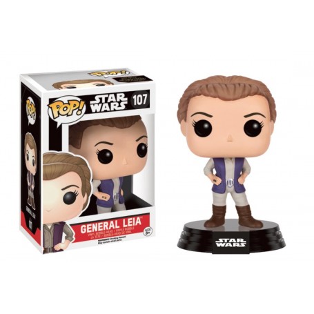 Figura Funko Pop! Star Wars General Leia Modelo 107 | 09610