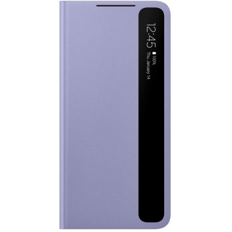 Funda Samsung Clear View para Galaxy S21 Plus Violeta EF-ZG996CV | Estado Como Nuevo | Outlet