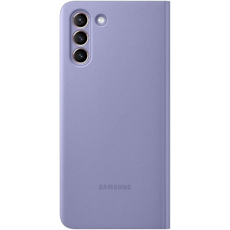 Funda Samsung Clear View para Galaxy S21 Plus Violeta EF-ZG996CV | Estado Como Nuevo | Outlet