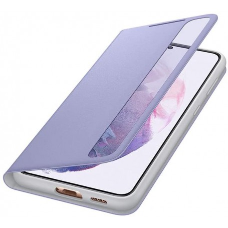 Funda Samsung Clear View para Galaxy S21 Plus Violeta EF-ZG996CV | Estado Como Nuevo | Outlet
