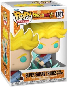 Figura Funko Pop! Bola de Dragón Z Super Saiyan Trunk con... 2