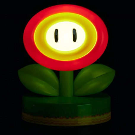 Lámpara de Led Paladonde Súper Mario Bros Modelo Fire Flower
