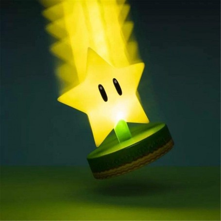 Lámpara de Led Paladonde Súper Mario Bros Modelo Super Star