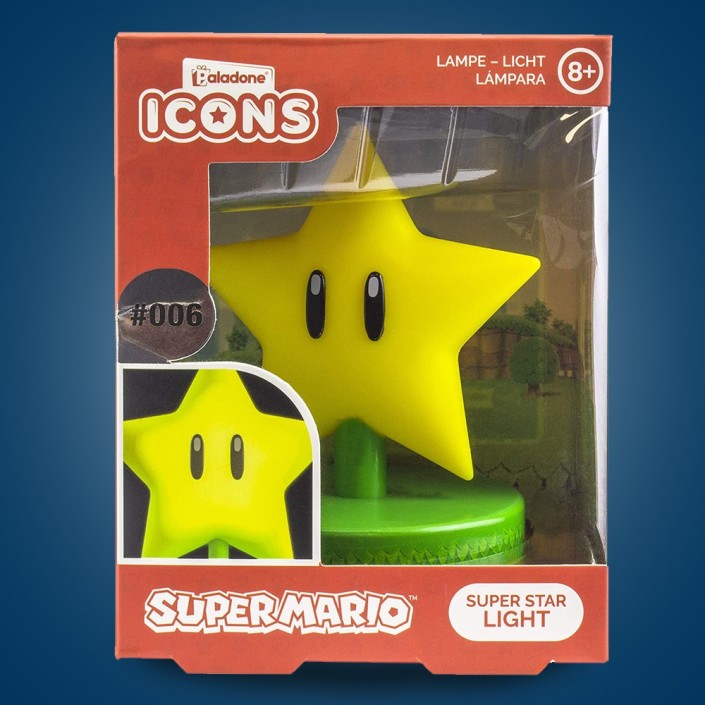 Lámpara de Led Paladonde Súper Mario Bros...