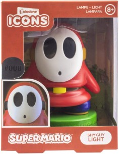 Lámpara de Led Paladonde Súper Mario Bros Modelo Shy Guy 2