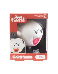 Lámpara de Led Paladonde Súper Mario Bros Modelo Boo 2