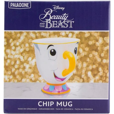 Taza de cerámica Paladone La Bella y La Bestia Modelo Chip