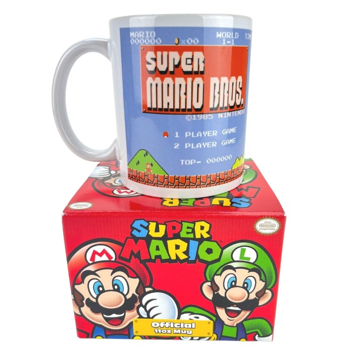 Taza de cerámica Pyramid Súper Mario Retro