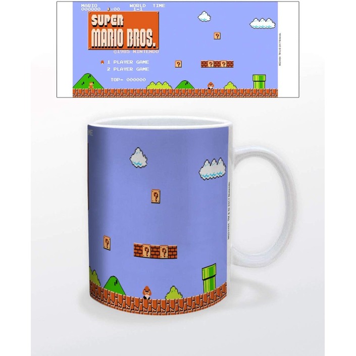 Taza de cerámica Pyramid Súper Mario Retro