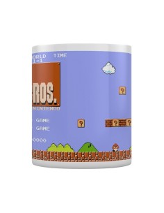 Taza de cerámica Pyramid Súper Mario Retro 2