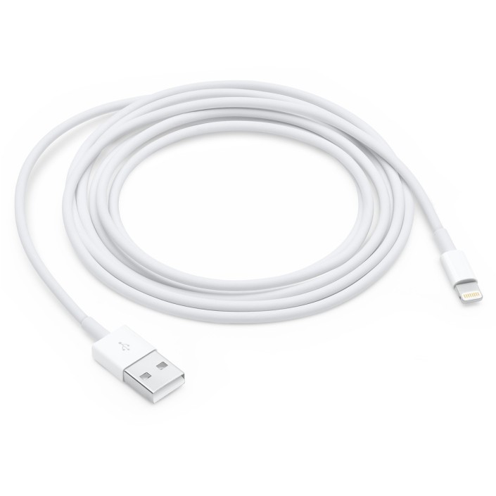 Cable USB Lightning Compatible MD819 2 Metros -...