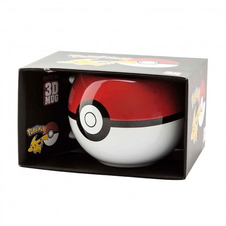 Taza de cerámica 3D Abystyle Pokemon Modelo Poke Ball GB Eye Limited
