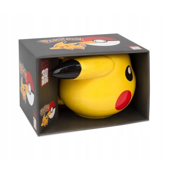 Taza de cerámica 3D Pokemon Modelo Pikachu GB...