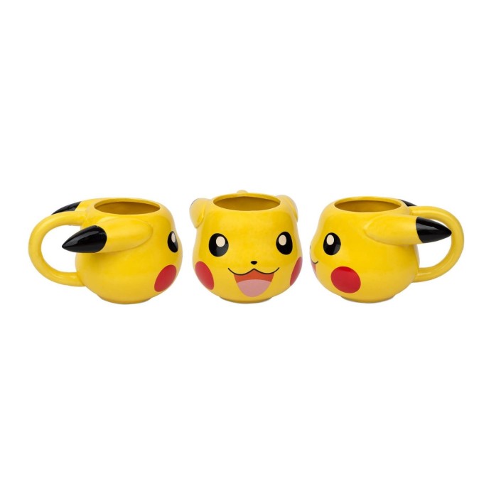 Taza de cerámica 3D Pokemon Modelo Pikachu GB...