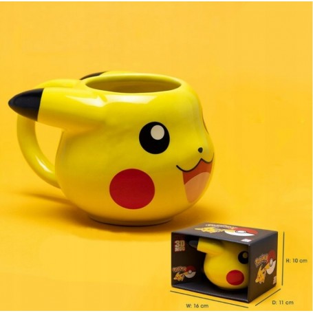 Taza de cerámica 3D Pokemon Modelo Pikachu GB Eye Limited