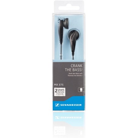 Auriculares In-Ear Sennheiser MX 375 S Color Negro