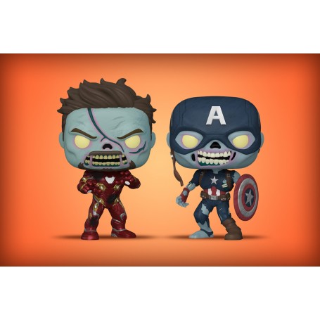 Figura Funko Pop! Marvel What If ...? Zombie Capitán América Modelo 948 | 58254
