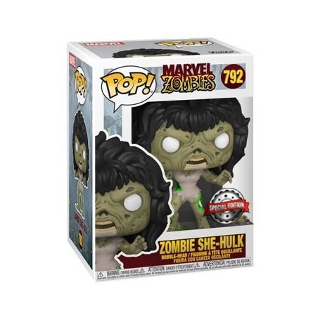 Figura Funko Pop! Marvel Zombies Zombie She-Hulk Modelo 792 | 49128