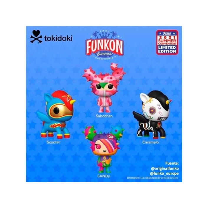 Figura Funko Pop! Tokidoki Caramelo Modelo 103...