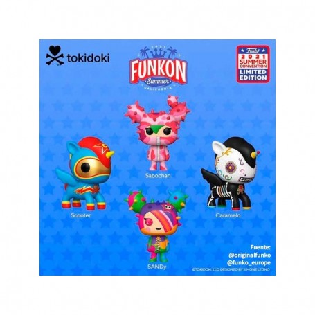 Figura Funko Pop! Tokidoki Caramelo Modelo 103 | 55919 Edición Limitada