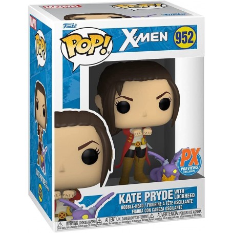 Figura Funko Pop! Marvel X-Men Kate Pryde con Lockheed Modelo 952 | 58799 Edición Exclusiva PX