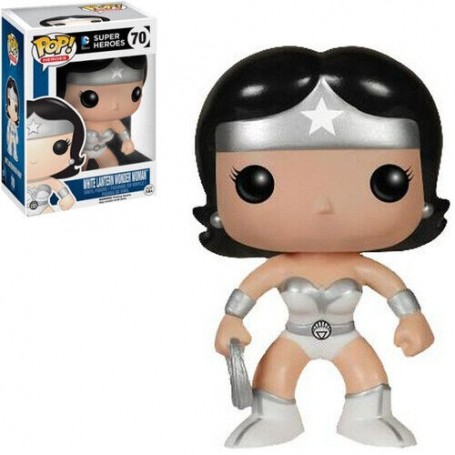 Figura Funko Pop! DC Súper Héroes White Lantern Wonder Woman Modelo 70 | 06379