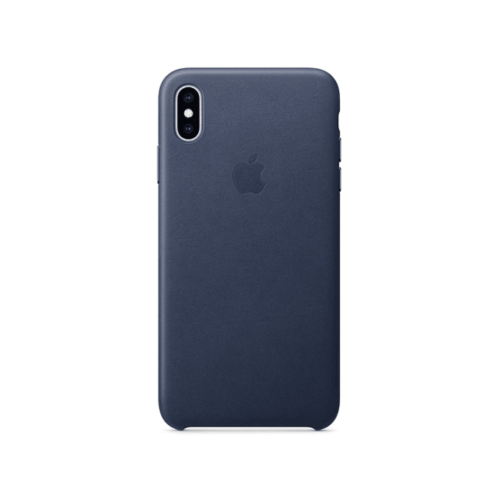 Funda Apple Piel Para iPhone XS Max Color Azul...