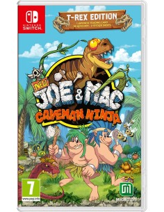 Juego New Joe & Mac: Caveman Ninja T-Rex Edition para...