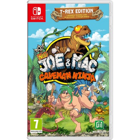 Juego New Joe & Mac: Caveman Ninja T-Rex Edition para Nintendo Switch