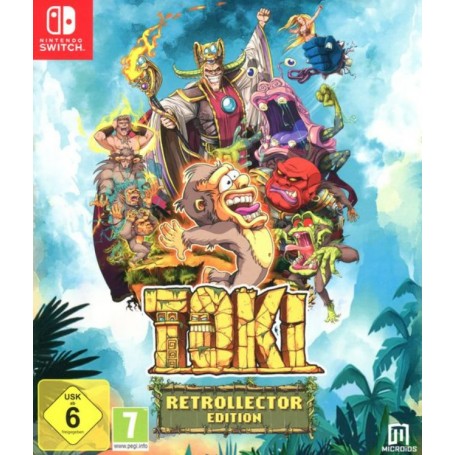 Juego Toki Retrocollector Edition Para Nintendo Switch