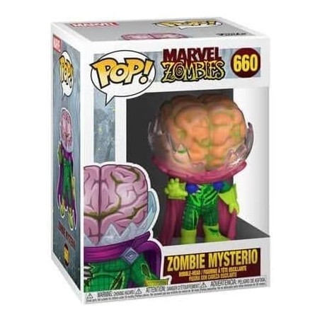 Figura Funko Pop! Marvel Zombies Zombie Mysterio Modelo 660 | 49124