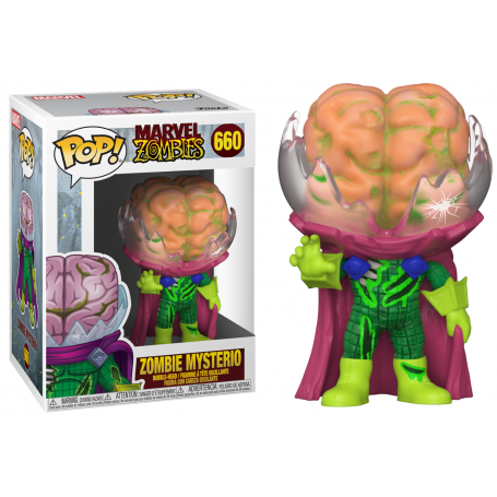 Figura Funko Pop! Marvel Zombies Zombie Mysterio Modelo 660 | 49124