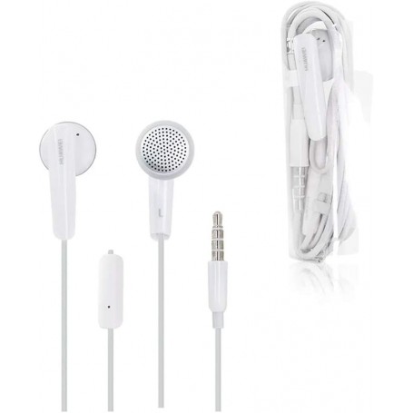 Auriculares Huawei AM110 Blanco Conexión Jack 3.5mm Sin Embalaje
