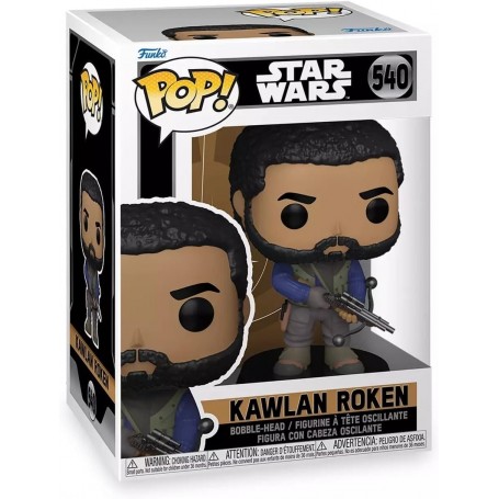 Figura Funko Pop! Star Wars Kawlan Roken Modelo 540 | 64559