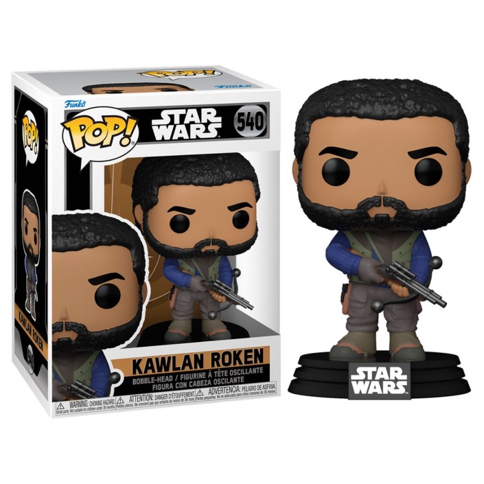 Figura Funko Pop! Star Wars Kawlan Roken Modelo...