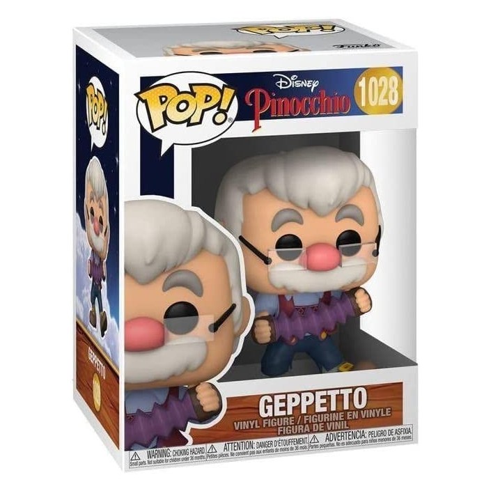 Figura Funko Pop! Disney Pinocho Geppetto...