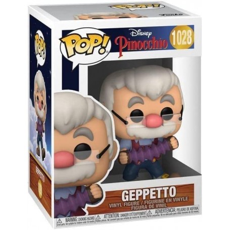 Figura Funko Pop! Disney Pinocho Geppetto (Pinocchio) Modelo 1028 | 51536