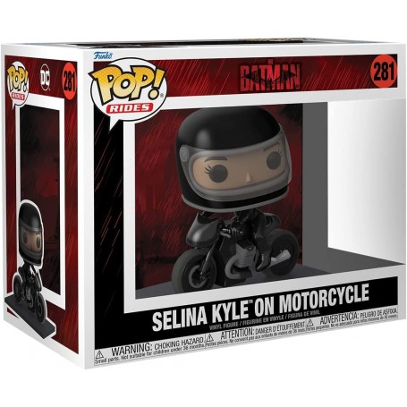 Figura Funko Pop! Rides DC Héroes Batman Selina Kyle en Moto Modelo 281| 59287