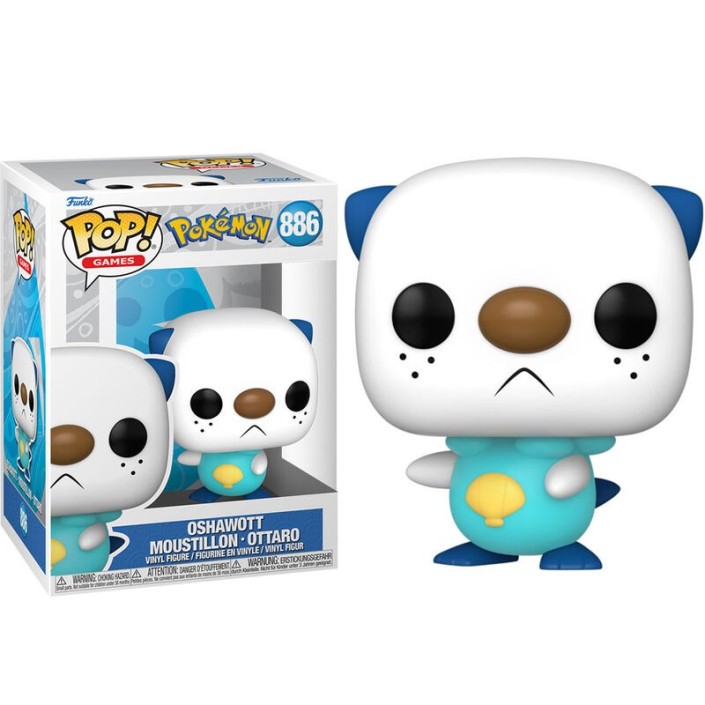 Funko Pop! Pokémon Oshawott Modelo 886 | 69078