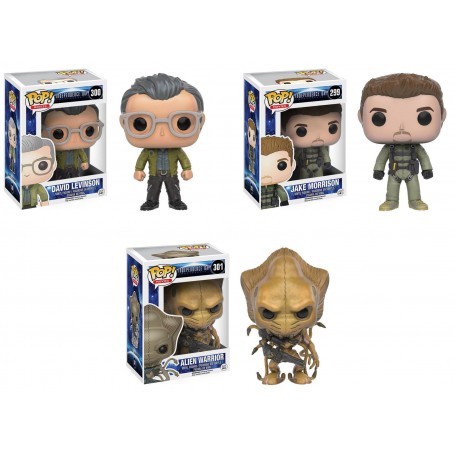 Figura Funko Pop! Películas Independence Day Alien Warrior Modelo 301 | 09507