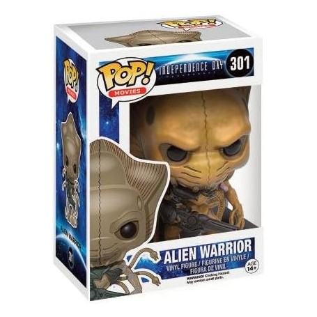 Figura Funko Pop! Películas Independence Day Alien Warrior Modelo 301 | 09507
