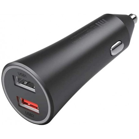 Cargador De Coche Xiaomi Para Mi De 37W Con Doble Puerto USB Nuevo