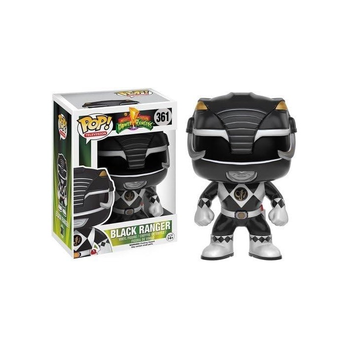 Figura Funko Pop! Power Rangers Black Ranger...