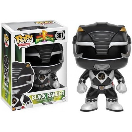 Figura Funko Pop! Power Rangers Black Ranger Modelo 361 | 10309