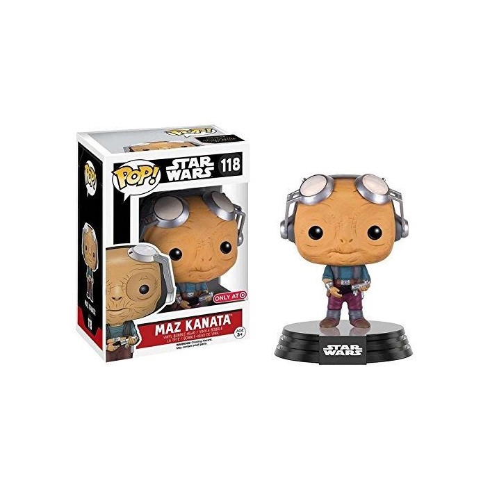 Figura Funko Pop! Star Wars Maz Kanata Modelo...