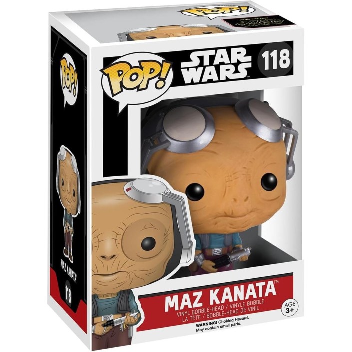 Figura Funko Pop! Star Wars Maz Kanata Modelo...
