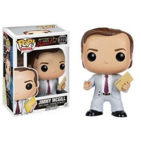 Figura Funko Pop! Series Better Call Saul Jimmy McGill Modelo 322 | 07924