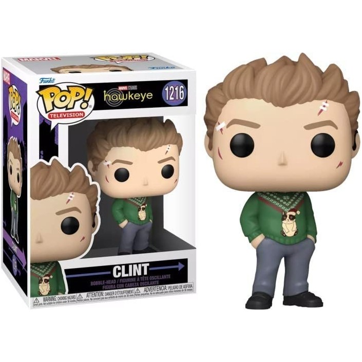 Figura Funko Pop! Marvel Hawkeye Clint Modelo...